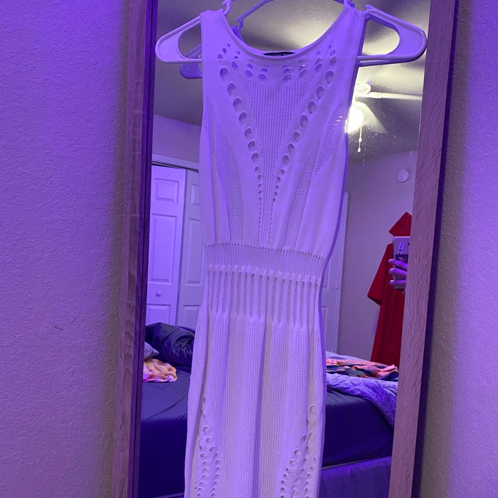 See threw cover up dress